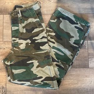 JCrew Army Camo Pants- size 6